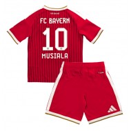 Bayern Munich Jamal Musiala #10 Domáci Detský futbalový dres 2026-27 Krátky Rukáv (+ trenírky)